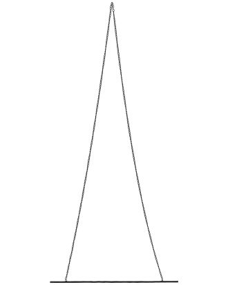 House Doctor Nicky Dekorationspinne 70 Cm - Juldekorationer Järn Svart