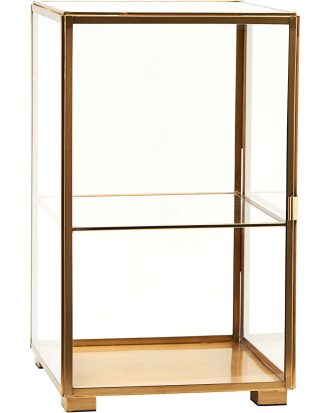 House Doctor Glasskåp 41x25 Cm - Skåp & Vitrinskåp Mässing