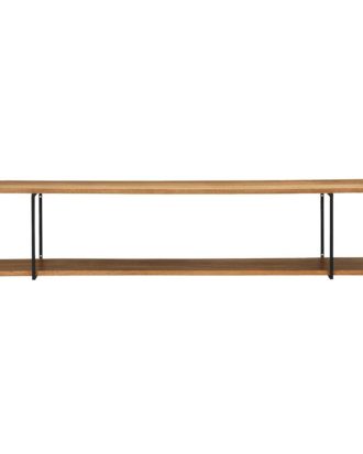 House Doctor Woods Vägghylla 28x130 Cm - Bokhyllor Mangoträ Natur