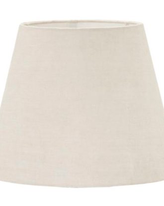 House Doctor Bakra Lampskärm Ø34 Cm - Lampskärmar Linne Antique White