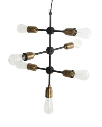 House Doctor Molecular Pendel 58 Cm Mässing/ - Taklampor Järn Svart