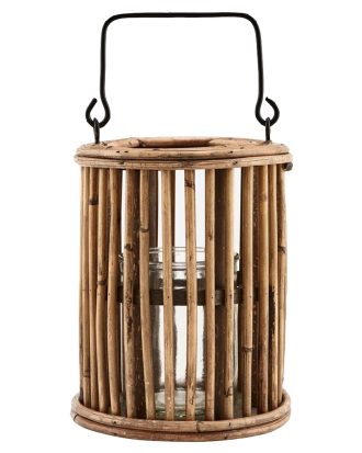 House Doctor Ova Ljuslykta 13,5x18 Cm al - Ljuslyktor Glas Natur