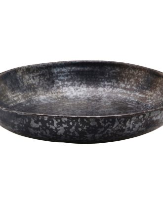 House Doctor Pion Djup Tallrik 19 Cm Svart / - Djupa tallrikar Stengods Brun