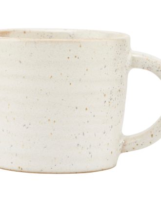 House Doctor Pion Espressokopp Vit / - Espressokoppar Stengods Grå