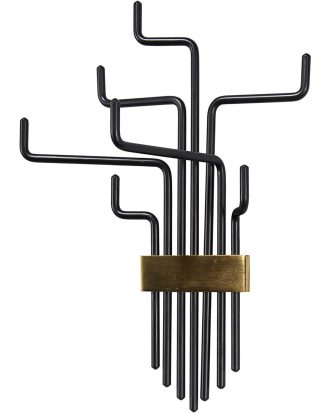 House Doctor Pipes Klädhängare - Garderober & Klädhängare Järn Svart