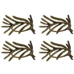 House Doctor Mistle Servettring 4-pack Antik - Juldekorationer Mässing