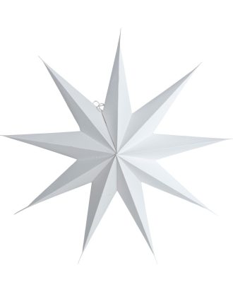 House Doctor Star sstjärna 9 Uddar 87 Cm - Advents- & Julbelysning Papper Vit