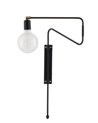 House Doctor Swing Vägglampa 35 Cm - Vägglampor Järn Svart