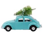 House Doctor Xmas Julbil - Juldekorationer Zink Ljusblå