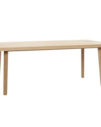 Hübsch Herringbone Matbord 200 Cm - Matbord & Barbord Ek Natural