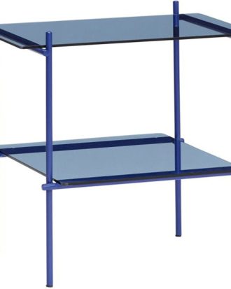 Hübsch Niche Sidobord - Sidobord & Avlastningsbord Järn Blå