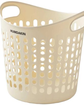 Humdakin Tvättkorg - Tvättkorgar Återanvänd Plast Off-White