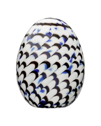 Iittala Birds By Toikka Ägg Blue Charadrius 2023 - Konstglas Munblåst Glas Multi