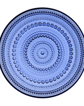 Iittala Kastehelmi Assiett 17 Cm blå - Assietter Glas Ultramarin