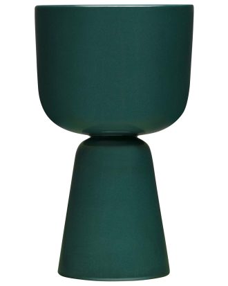 Iittala Nappula Kruka 26x15 Cm - Krukor Keramik Mörkgrön