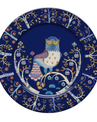 Iittala Taika Tallrik 30 Cm - Mattallrikar Porslin Blå