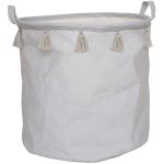 Jabadabado Förvaringskorg 40 Cm - Småförvaring barn Bomull Grå