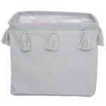 Jabadabado Förvaringskorg Liten - Småförvaring barn Bomull Grå