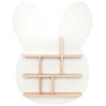 Jabadabado Hylla Bunny - Leksaker Trä Vit