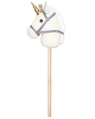Jabadabado Käpphäst Enhörning - Leksaker Trä Vit