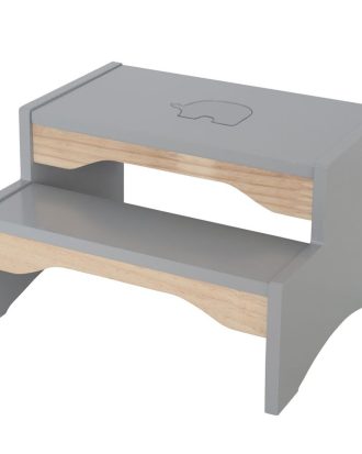 Jabadabado Stegpall - Barnstolar Trä Grå