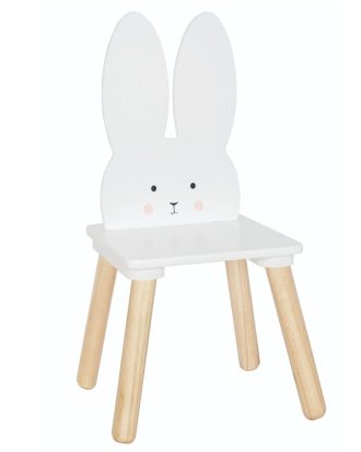 Jabadabado Stol Bunny - Barnstolar Trä Vit
