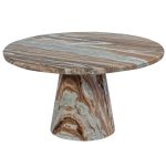 Jakobsdals Eilif Soffbord Ø60 Cm - Soffbord Marmor Beige