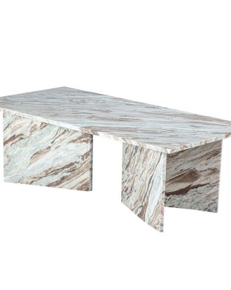 Jakobsdals Geisli Soffbord 120x60 Cm - Soffbord Marmor Beige