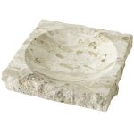 Jakobsdals Aya Skål 27x27 Cm - Serveringsskålar Marmor Greige