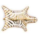 Jonathan Adler Carnaby Zebra Fat - Uppläggningsfat Porslin Guld