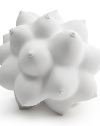 Jonathan Adler Georgia Orb - Porslinsfigurer Porslin Vit