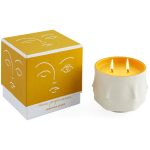 Jonathan Adler Muse Pamplemousse Doftljus - Doftljus Porslin Gul