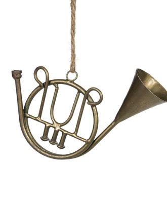 Andrahands Sortering Valthorn dekoration hängandes mässing