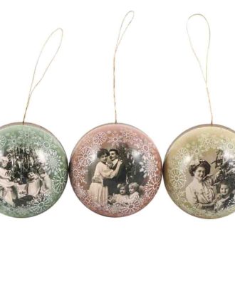 Julgranskulor Once upon a time Öppningsbar 3-set