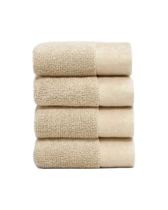 Juniper Ansiktshandduk 30x30 Cm 4-pack - Handdukar & Badlakan Supimabomull Beach Sand