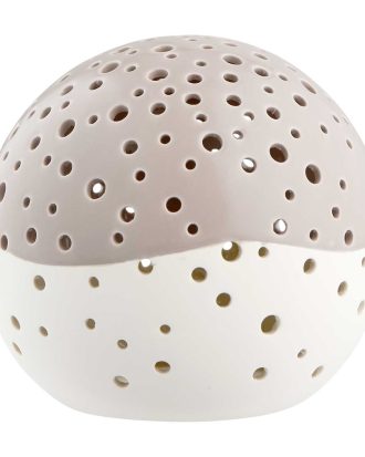 Kähler Nobili Ljuslykta 14 Cm - Ljuslyktor Keramik Varmgrå