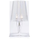 Kartell Take Bordslampa Crystal - Bordslampor Polycarbonate 2.0 Klar