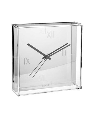 Kartell Tic&Tac Klocka - Bordsklockor Silver