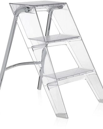 Kartell Upper Stege - Stegar Polycarbonate 2.0 Crystal