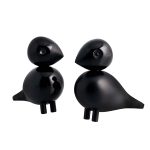 Kay Bojesen Lovebirds 2-pack - Träfigurer Bok Svart