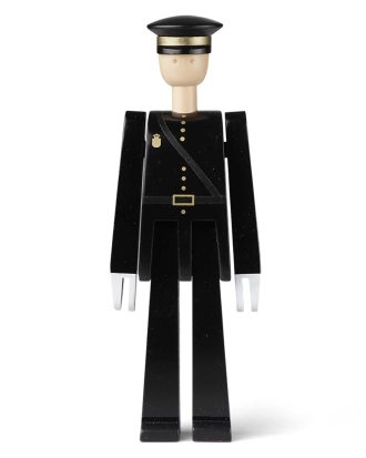 Kay Bojesen Poliskonstapel 18,5 Cm - Träfigurer Bok Svart