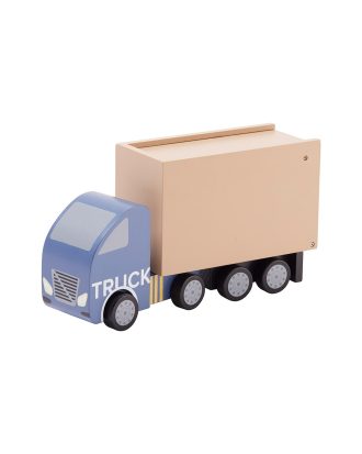 Kids Concept Aiden Långtradare - Leksaker Plywood Blå