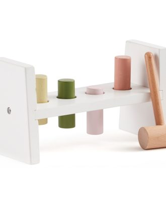 Kids Concept Edvin Hammarbänk - Barnbord Bok Vit