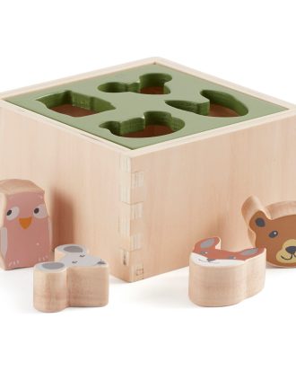 Kids Concept Edvin Plocklåda - Leksaker Gummiträ Natur