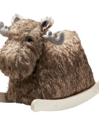 Kids Concept Gungälg - Gunghästar Bomull Brun