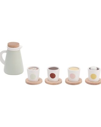 Kids Concept Kid's Bistro Fika Dryck - Leksaker Trä Vit