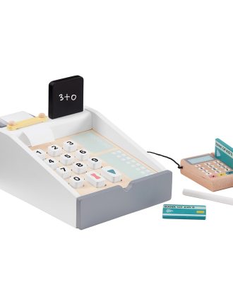 Kids Concept Kid's Bistro Kassapparat - Leksaker Plywood Vit