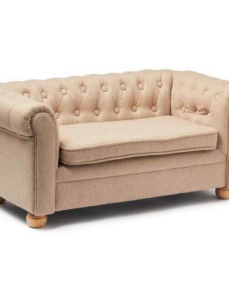 Kids Concept Chesterfield Barnsoffa - Barnsoffor & Sittmöbler Plywood Beige