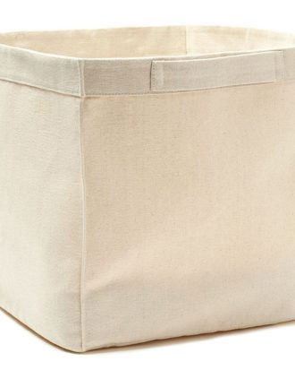 Kids Concept Förvaringslåda 30x30 Cm - Småförvaring barn Bomull Off-White