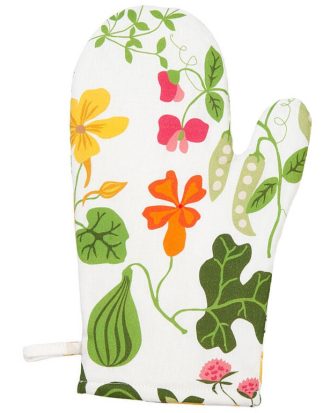 Klippan Yllefabrik Leksand Grillvante - Grillredskap & Grilltillbehör Bomull Vit